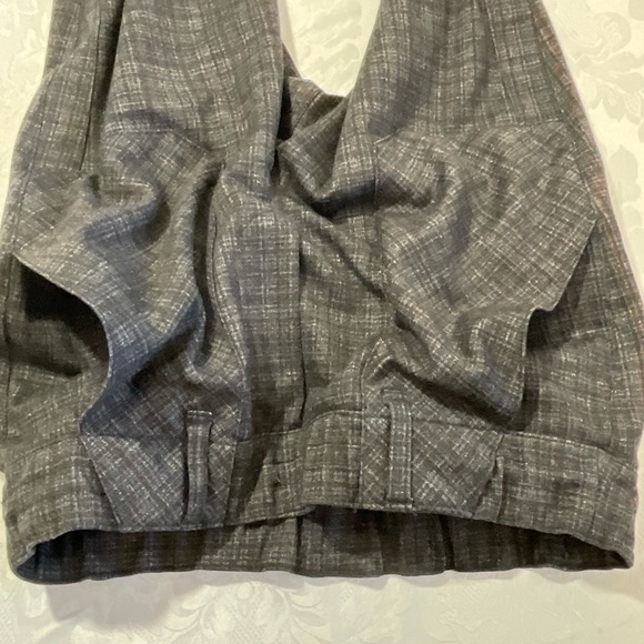 Democracy High Rise Pants Womens Size Medium Plaid Black Gray - Picture 8 of 12